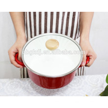 5pcs esmalte personalizado cozinhar panela de sopa de esmalte